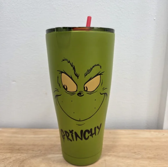 NEW 30 oz THE GRINCH Stainless Steel Tumbler Christmas - Picture 4 of 16